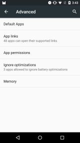 Fotografía - [Android M Feature Spotlight] Le Low Power-Doze Mode peut être activé et hors sur une base per-App